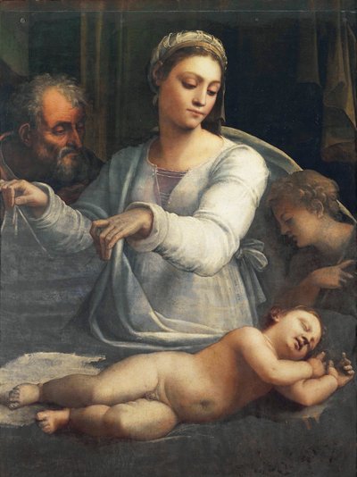 Madonna af sløret af Sebastiano del (c.1485 1547) Piombo