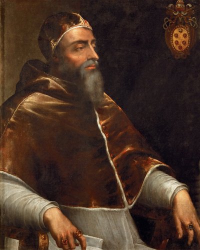 Portrait du Pape Clement VII (1478-1534) (Jules de Medicis ou Giulio di Giuliano de Medici) - Piombo, Sebastiano del af Sebastiano del (circle of) Piombo