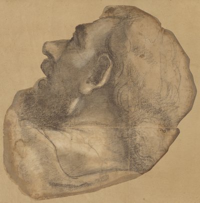 Karton til Sankt Jakobs hoved af Sebastiano del Piombo
