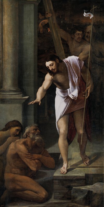 Kristus i Limbo af Sebastiano del Piombo
