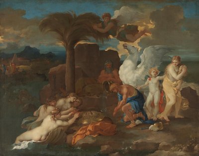 Andromedas befrielse af Sébastien Bourdon