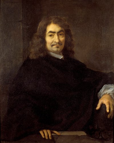 Formodet portræt af filosoffen Rene Descartes (1596-1650) Maleri af Sebastien Bourdon (1616-1671) 1600-tallet søn. 0,88x0,71 m af Sébastien Bourdon