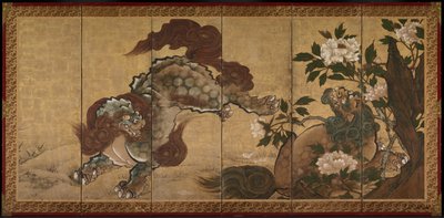 Løver, 1668. af Sekkei Yamaguchi