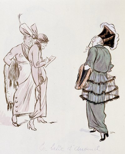 Fantastisk kostumemodel ("The Belle d