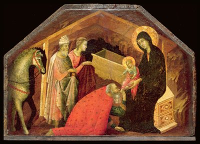 Magiernes tilbedelse af Seminary Madonna Master