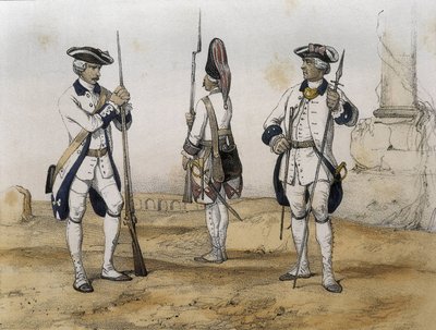 Linjeinfanterister under Karl III af Spaniens regeringstid af Serafin Maria Earl of Clonard De Sotto