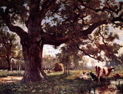 Maisema, kirjoittanut Serafino de Tivoli (1826-1892). af Serafino de Tivoli