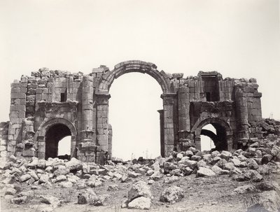 Hadrians bue ved indgangen til Jerash af Sergeant Henry Phillips