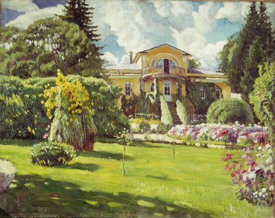 Dacha nær Moskva af Sergei Arsenevich Vinogradov