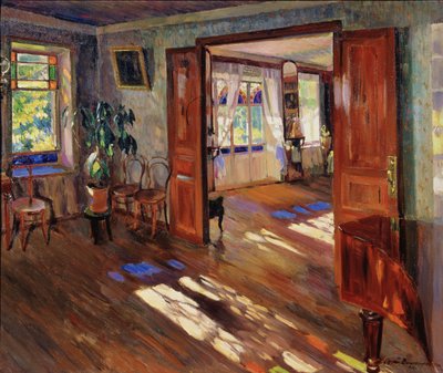 I et hus, 1914 af Sergei Arsenevich Vinogradov