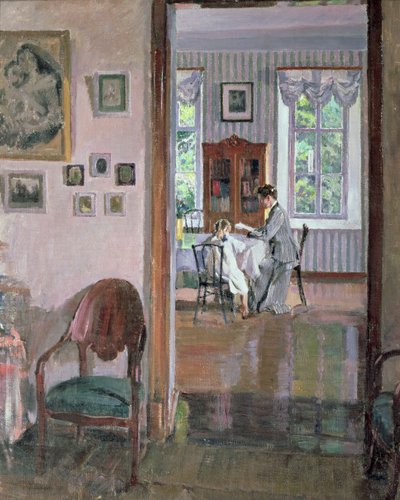 Interiør af Sergei Arsenevich Vinogradov