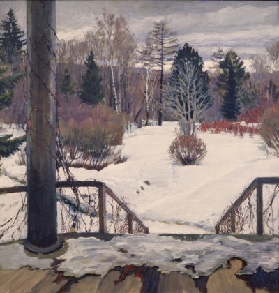 Foråret kommer, 1911 af Sergei Arsenevich Vinogradov