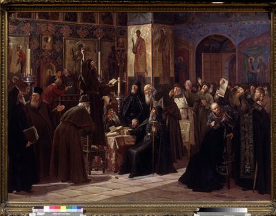 Solovetsky-klosterets opstand i 1666 (Solovetsky-klosterets opstand i 1666). Episode af raskol fra den ortodokse kirke (eller skisma fra 1666-1667) af de gamle troende, der modsatte sig reformerne af patriarken i Moskva, indført fra 1653. af Sergei Dmitrievich Miloradovich