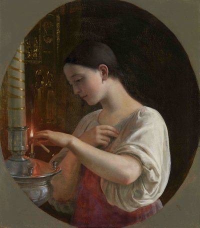 I Kirken, 1860