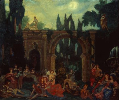 Boccaccio, Decamerone / Sudeikin af Sergei Jurjewitsch Sudeikin