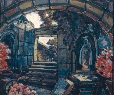 Maeterlinck, søster Beatrix / Sudeikin af Sergei Jurjewitsch Sudeikin
