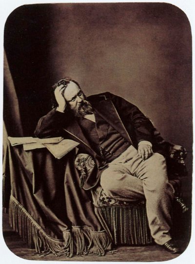 Alexander Herzen, russisk forfatter og tænker, 1861 af Sergei Lvovich Levitsky