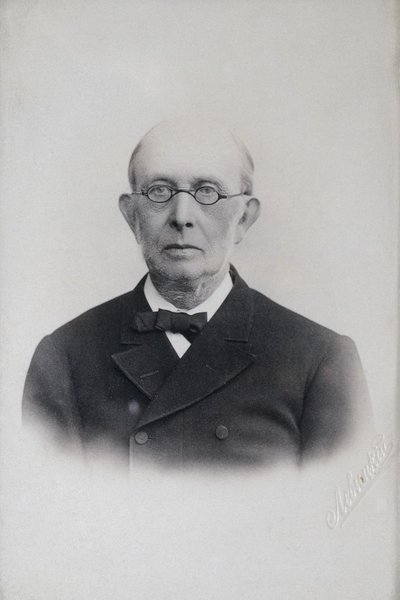 Portræt af Konstantin Petrovich Pobedonostsev 1827-1907, 1902 af Sergei Lvovich Levitsky