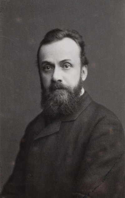 Portræt af forfatteren Gleb Ivanovich Uspensky 18431902, 1870 af Sergei Lvovich Levitsky