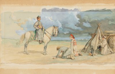 Bojarens ankomst. af Sergei Sergeyevich Solomko