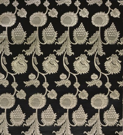 Olovyanishnikov Manufactory Halk-Silk Satin, begyndelsen af det 20. århundrede (tekstil) af Sergei Vashkov