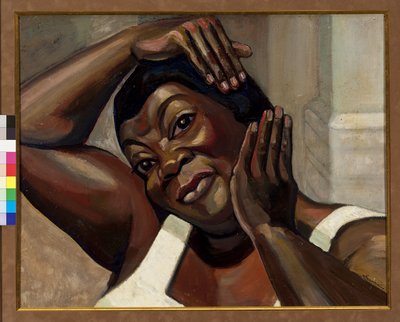 Ruby Elzy (1808-1943) i Porgy and Bess par Sudeykin (Soudeikine) Sergei Yurievich (1882-1946) af Sergei Yurevich Sudeikin