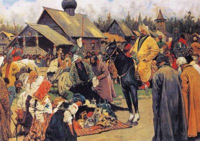 The Baskaks, 1909 af Sergej Vasilevic Ivanov