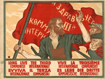 Længe leve den tredje kommunistiske internationale, 1920. af Sergey Ivanovich Ivanov