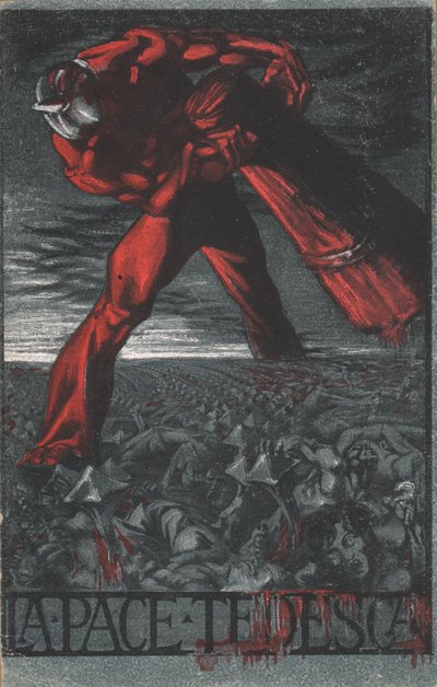 Tysk Fred, ca. 1918 af Sergio Canevari