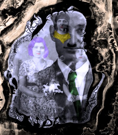 Timeless Connections, 2022 (blandede medier) af Sergis Adamos