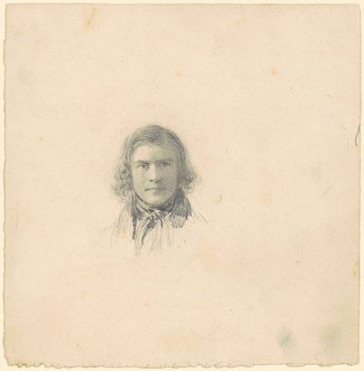 Selvportræt [recto] af Seth Wells Cheney