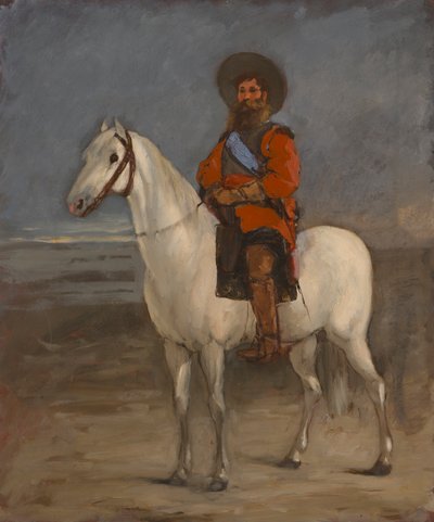 Garibaldis soldat på hesteryg af Severin Falkman