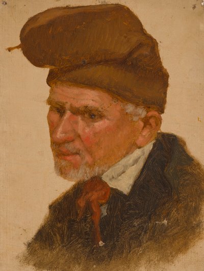 Mand med hat på af Severin Falkman