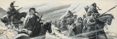 Nez Perce-folkets vandring af Severino Baraldi