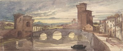 Pisa, 1843-44. af Seymour Haden
