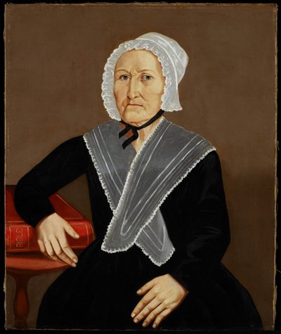 Portræt af Harriet Brown, 1845 af Sheldon Peck