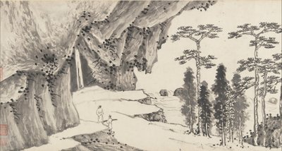 Fælles Landskab, ca. 1509 og 1546. af Shen Zhou