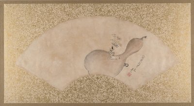 Blomster i græskar, slutningen af det 19. århundrede. af Shibata Zeshin