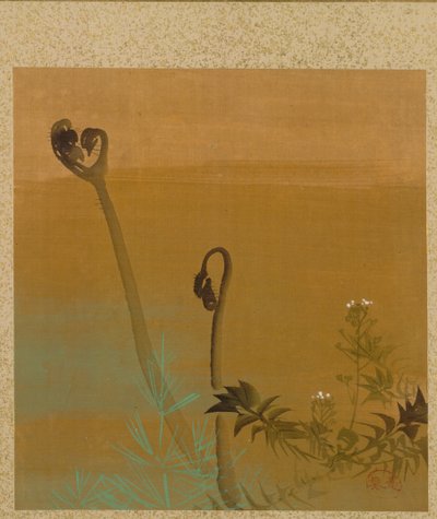 Nye bregner fra Album of Paintings af den ærværdige Zeshin af Shibata Zeshin