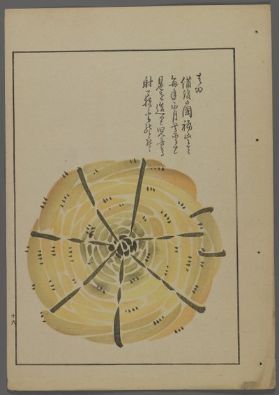 Japansk legetøj, fra Unai no tomo (Et barns venner) af Shimizu Seifu, 1891-1923. Rebsnurrevogn. af Shimizu Seifu