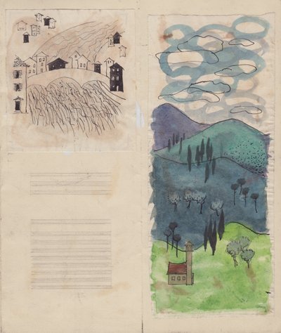 Firenze folder, 1952. af Shirley Markham