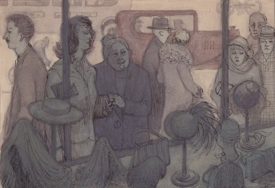 Hat Shop Window, C1952. af Shirley Markham