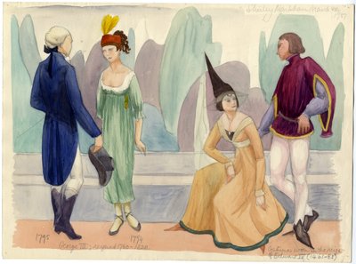 Historisk kostume, 1951. af Shirley Markham