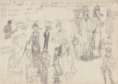 Historisk kostume, c1950. af Shirley Markham