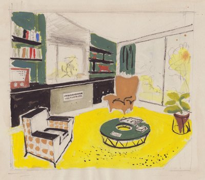 Indretning, 1951. af Shirley Markham
