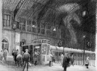 Banegård, 1951. af Shirley Markham