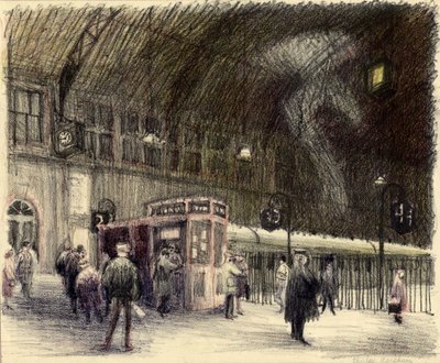 Banegård, 1951. af Shirley Markham