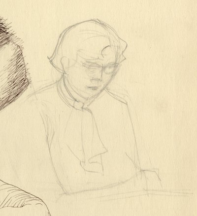 Studie af en kvinde, c1951. af Shirley Markham