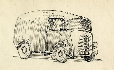 Van, 1951. af Shirley Markham