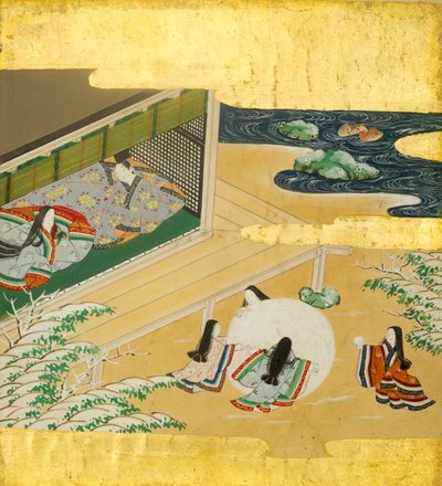 Fortællingen om Genji Genji Monogatari, 1600-tallet. af Shoren